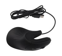 Keenso Efficient Wired Vertical Mouse with 6 Keys 800-1200-2400-3200 DPI for Ergonomic Design, Suitable for 10 OS X-ABS Material