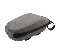 Keenso Electric Scooter Front Bag, EVA Hard Shell Scooter Front Bag with 600D Nylon, Adjustable Hook Loop Straps, 275g Handlebar Storage for Commuting Cycling (Grey)