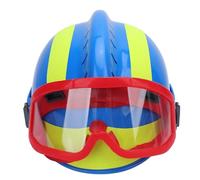 Keenso Emergency Earthquake Fire Search Helmet Helmet with a Reflective Design for Search and Rescue Processes for Oil Workers PC (Blue)
