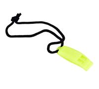 Keenso Emergency Safety Whistle, Loud Diving Whistle Emergency Survival Whistle with lanyard for Boating Outdoor Camping Hiking Diving Swimming(yellow green)