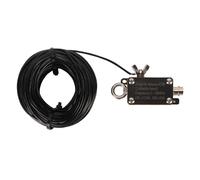 Keenso End Fed Antenna, Compact 1:49 Balun Model | Easy setup, withstand power up to 25W, PVC material, ideal for outdoor use