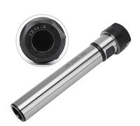 Keenso ER16A-100L Straight Chuck Spacer Sleeve/Shaft Extender for Deep Hole Processing,High Rigidity Collet Chuck Holder for Milling Cutter Spacer Sleeve/Shaft Extender,Chrome-Molybdenum Alloy Steel