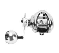 Keenso Ergonomic Left Hand Baitcaster Reel, Excellent Braking Power, 10kg Maximum Drag, Adjustable Magnetic Brake, Built-in Load Alarm for Precise Control