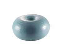 Keenso Exercise Donut Yoga Ball Workout Training Stability Ball Exercise for Yoga Pilates Balance Training with Inflatable Pump (Grey)
