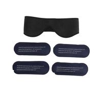 Keenso Face Ice Pack, Professional Relieve Muscle Fatigue Swelling Relief Hot and Cold Compress Ice Pack Wrap for Jaw Chin Dentals (Black)