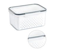 Keenso Fast Fruit Vegetable Fruit Container Hermetic Retention Airt Assy Make the Size for Supplies (850ML)