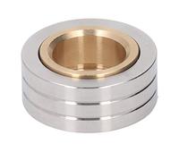 Keenso Fidget Sliders Ring Toy,Anxiety Relieving Stainless Steel Portable Rotation Fingertip Fidget Gyroscope for ADD