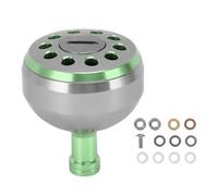 Keenso Fishing Reel Knob,Aluminum Alloy 38mm Spinning Reel Handle Knobs for S A D (Green)