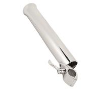 Keenso Fishing Rod Holder, 316 Stainless Steel Rustproof Deck Mount Pole Support for Marine Boat Yacht, with Adjustable Swivel for Saltwater Freshwater Fishing (22mm)