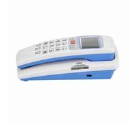 Keenso Fixed Network Expansion Telephone with Caller -id and 30 Group Call Number Memory for Quick Retrieval Information At Home and the Office (White)