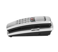 Keenso Fixed Network Expansion Telephone with Caller -id and 30 Group Call Number Memory for Quick Retrieval Information At Home and the Office (Silver)