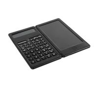 Keenso Foldable Scientific Pocket Calculator Solar Energy Multifunctional with Manuscript -notification Block for Physics -chemistry Mathematics Students [compact design]
