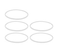 Keenso FoodGrade Silicone Sealing O-Ring Easy to Install for Pressure Cooker Accessories 5PCS Set for Safe Cooking (18cm)