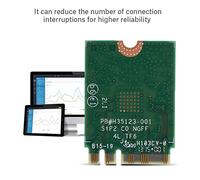 Keenso For Wireless-AC Dual Volume 7265 Long-distance Network Card Card Size For an Extended Battery Life