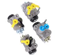 Keenso Front Brake Wheel Cylinder, 4 Pieces Front Left Right Brake Wheel Cylinders 45370 HC5 971 for 4WD 300 4x4 1988-2000 ATV Braking and Suspension ATV Braking and Suspension