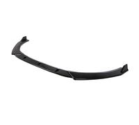 Keenso Front Bumper Lip Glossy Black ABS Front Bumper Lip Spoiler 3pcs