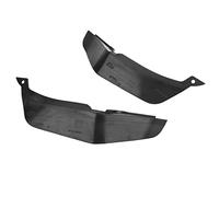 Keenso Front Bumper Splash Guard Pair in ABS Plastic with Pressure Lip