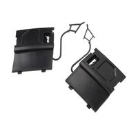 Keenso Front Bumper Tow Hook Cover, High Strength ABS Plastic Tow Hook Eye Cap, Easily Installed for Various Vehicles
