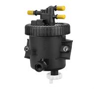 Keenso Fuel Filter Housing 190165, Black Plastic Fuel Filter 10.5cm / 4.1in (Larger) 8.5cm / 3.3in (Small) for CIT-Roen BERLINGO XSA-RA PEU-GEOT 206 306 307 2.0 HDI