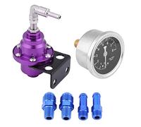 Keenso Fuel Pressure Regulator 0-160psi Adjustable (Purple)