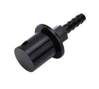 Keenso Fuel Tank Vent Valve, 19 174 5 16in Hose Barb Fitting Universal Roll Over Valve with Mesh Filter, for Cars ATV UTV Off Road Vehicles (Black)