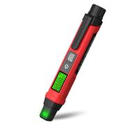 Keenso Geiger Counter Portable Radioactive Detector Handheld for Home and Industrial Use - Durable ABS Monitor with Sound Light Alarm (HT81 English Version)