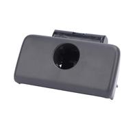 Keenso Glovebox Compartment Door Latch, ABS Material, Easy Installation for Enhanced Security with Keyhole for 2004 to 2015 (Dark Gray)