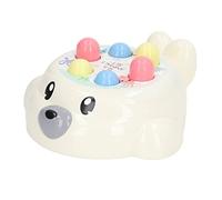 Keenso Hammer Toy, Whack Game Toy Early Educational Learning Seal Shape Colorful SafetyHammer for (Yellow)