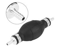 Keenso Hand Bulb Pump, Rubber Fuel Transfer Vacuum Fueling Line Hand Primer Pump Accessory for Marine Boat Handpumpe (6mm)