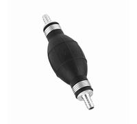 Keenso Hand Bulb Pump, Rubber Fuel Transfer Vacuum Fueling Line Hand Primer Pump Accessory for Marine Boat Handpumpe (10mm)
