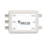Keenso Handheld Tablet -Oszilloscope 5 Channels of Portable USB WLAN PC Mobile Phone Virtual Oscilloscope for Simple Error Correction for Electronics Enthusiasts, Gray