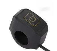 Keenso Handlebar Switch, ABS Metal Motorcycle Light Switch 22mm (Yellow)