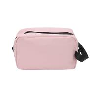 Keenso Hanging Toiletry Bag for Men Stylish Compact Organizer for Travel 9.6x5.9x4.3in Nylon (Pink)