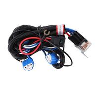 Keenso Headlight Relay Wiring Harness, Increase Brightness By 30% for Car Truck SUV, with Copper ABS Material, Protects Original Circuit Switch (12V)