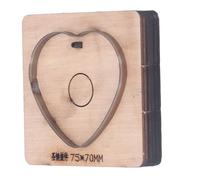 Keenso Heart Shape Cutting Die, Durable Alloy Steel Design