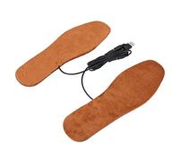 Keenso Heating Insoles, Electric Insoles, USB Powered, Keep Feet Warm, 1 Pair, for Men Women, Winter Outdoor Mountaineering Hiking Camping