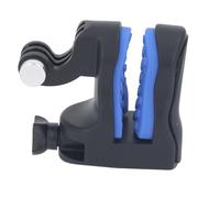 Keenso Helmet Chin Mount Kit Flexible Angle Adjustable Action Camera Mount for Osmo Action, YI for Cyclists Motorcyclists Skiers ABS Silicone (Without Phone)