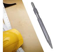 Keenso Hex Shank Point -Meißel Long -Lived Electric Pick Chisel for Fracture and Repair, Construction Site Workers (17x280MM Point)
