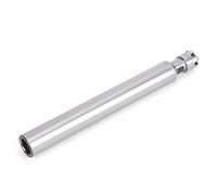 Keenso High-Rigidity ER11M Collet Chuck Holder Extended Shank for Deep Cut CNC Milling, 150mm, Chrome-Molybdenum Alloy Steel for Accurate Production (C20)