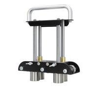 Keenso High-Speed Steel Sheet Roller Bender Bender 0-90 Degrees Roller Metal Bend Tool for Steel Aluminum Copper, Versatile Bending Light for The Production of Roof Turns, 1 X Sheet Metal Bender1 X