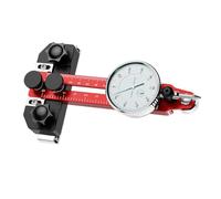Keenso Highly Accuracy Table Saw Calibrator with Dial for Woodworkers, Easy Installation for Precision Cuts, Contains 2 Positions -Sliders