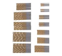 Keenso HSS Twist Drill Bits Set, 120 Pcs, 30-70mm | High speed steel, -coated, self-centering design, suitable for metal, wood, plastic, ideal for and construction