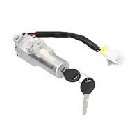 Keenso Ignition Switch, ABS Metal Car Lock Set for D22 03/1997 to 05/2006, with High Reliability and Longer Life