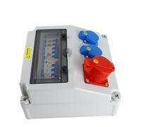 Keenso Industrial Socket Box with Circuit Breaker 5 Size | ABS material, design, compatible with various equipment