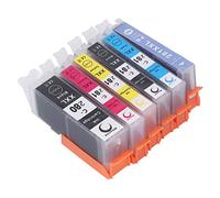 Keenso Ink Patron 280 281 Long -lasting Cartridges -kombi Pack for TS702 TR7520, Wide Application for Hospitals, Schools, Finance Companies 5 X Ink Patron (BK BK C M Y PB)