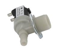 Keenso Input Insert Valve Replacement AC220V-240V ABS for High Low Temperature Washing Machine, Water Intake Control Valve with Simple Program Control for Washing Machine, Standard Size