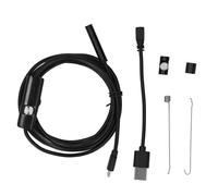 Keenso Inspection Camera with 7mm Probe and IP67 Rating (1M) | 6 LED lights for dim areas, Micro USB compatible, ideal for vehicle inspections