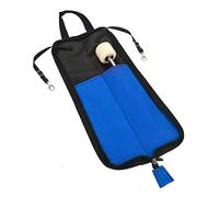 Keenso IRIN Drum Stick Storage Hanging Bag with Portable Handle, Fashionable and Durable for Drumsticks and Accessories (Blue (Blue)