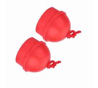 Keenso Keenso 2pcs DurableTip Chalk Holder PreventTip from Smudging, Easy Hanging for Snooker Pool Billiard Chalk Holder (Red)