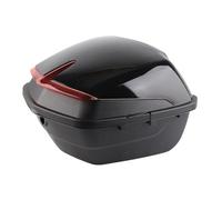 Keenso Large Capacity Tail Box with Premium Aesthetic Finish, Safety Connection System, Spacious & Versatile Storage for Scooter Tail Trunk, Anti-Vibration Secure Locking, Water Proof & (Black)